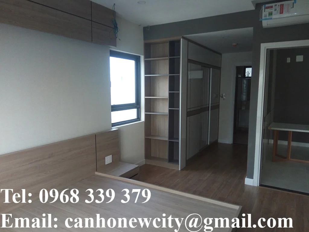 Phòng ngủ căn hộ mẫu New City Thuận Việt