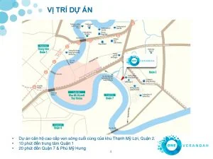 Vị trí dự án One Verandah Quận 2