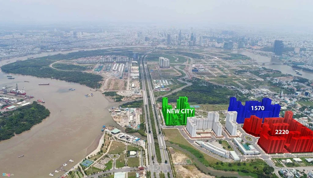 Cho thuê căn hộ 2 phòng ngủ New City